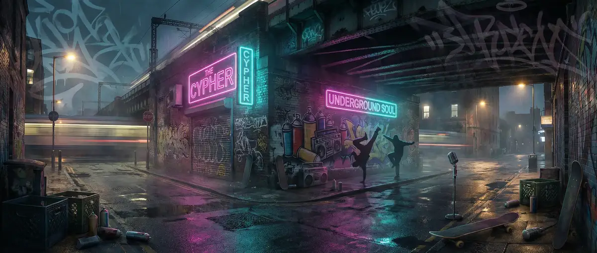 黄色仓库heck - 城市街头文化夜景
